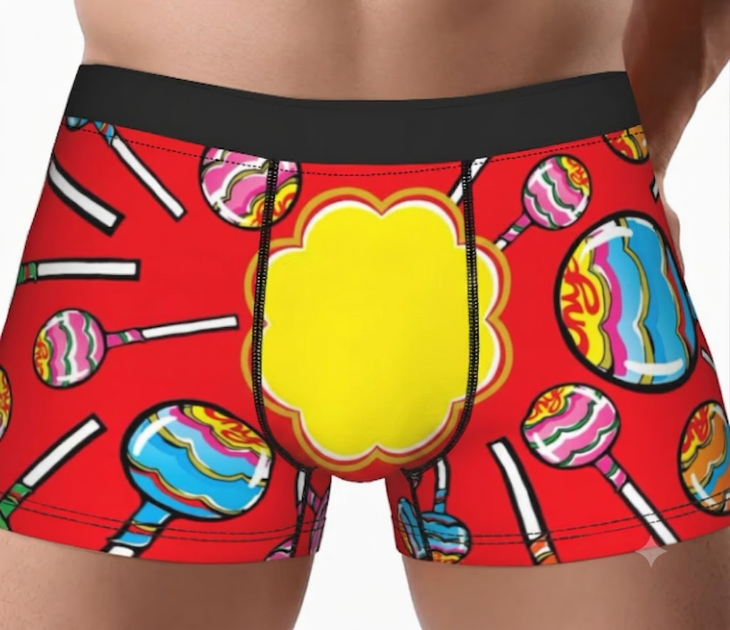 I Love My Lollipop - Personalized Spicy Couple Men’s Boxer Briefs