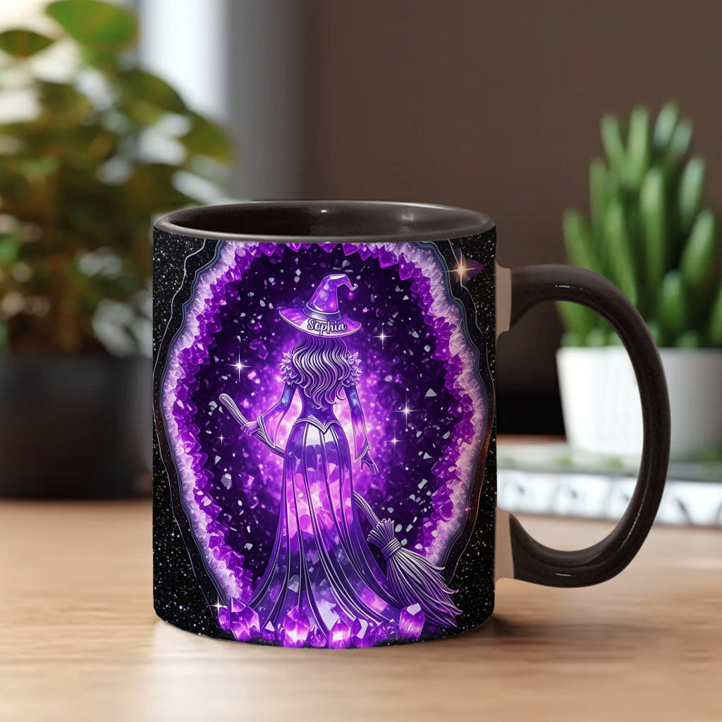Beautiful Witch - Personalized Witch Accent Mug