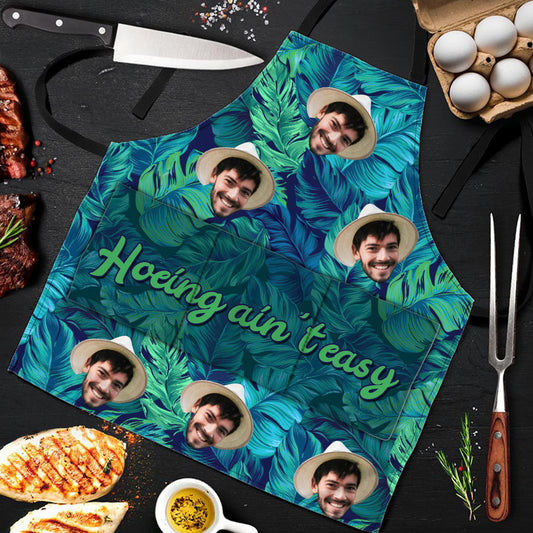 And Into The Garden - Gardening gift for mom, dad, grandma, him, her, wife, husband, girlfriend, boyfriend - Personalized Apron