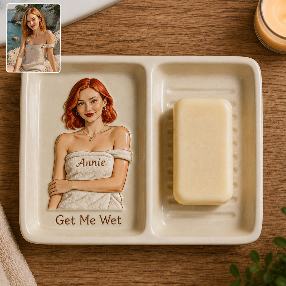Get Me Wet - Personalized Spicy Couple Catch-All Tray