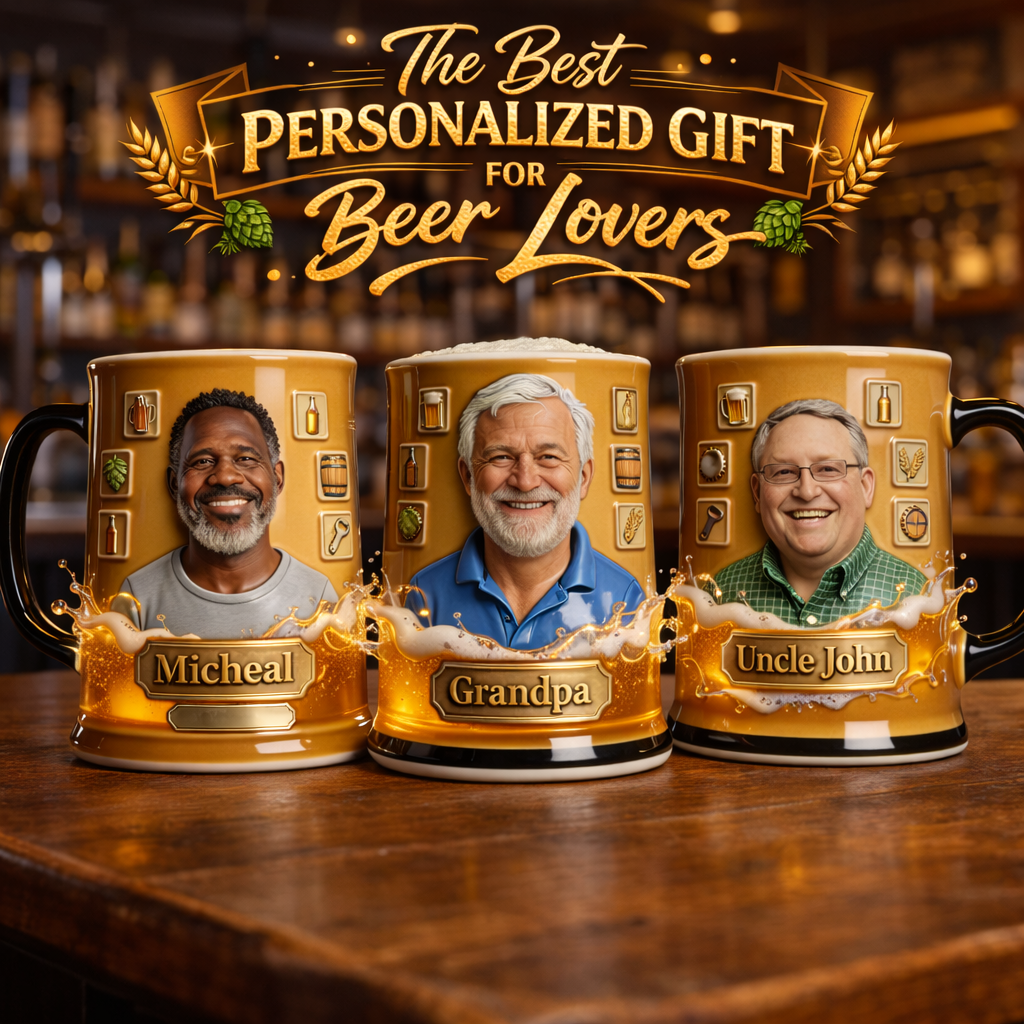 Beer Lovers - Personalized Beer Beer Stein