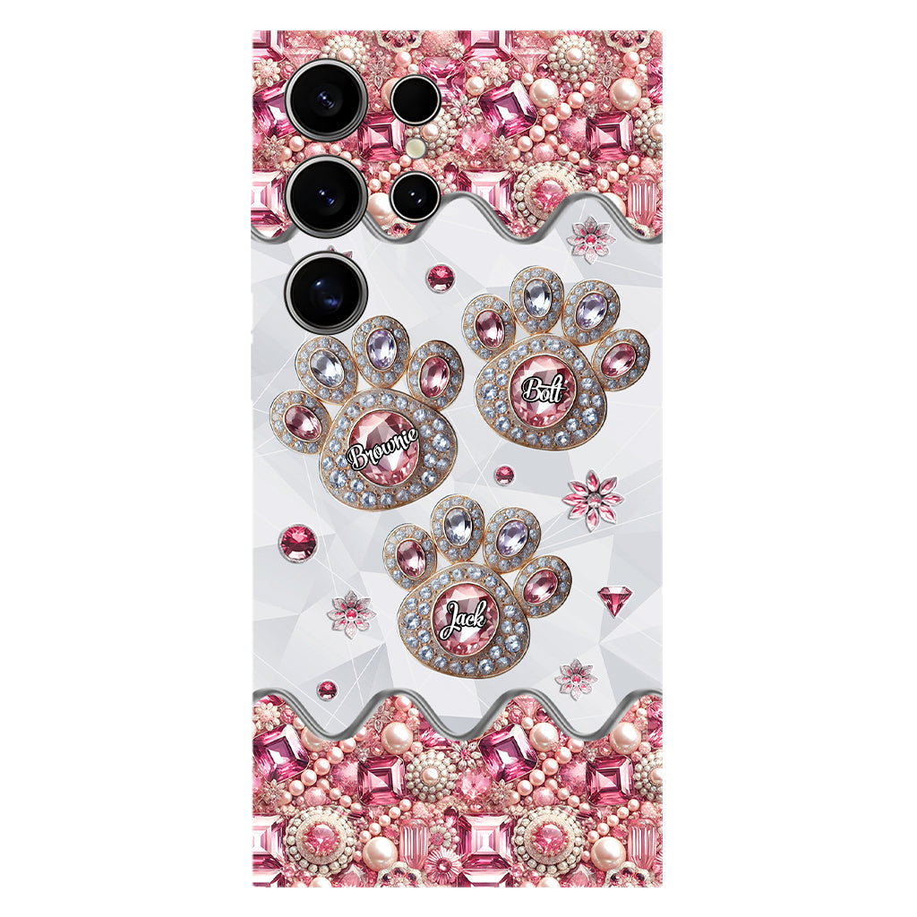 Life Is Better With My Dogs - Personalized Dog Full Print Phone Case
