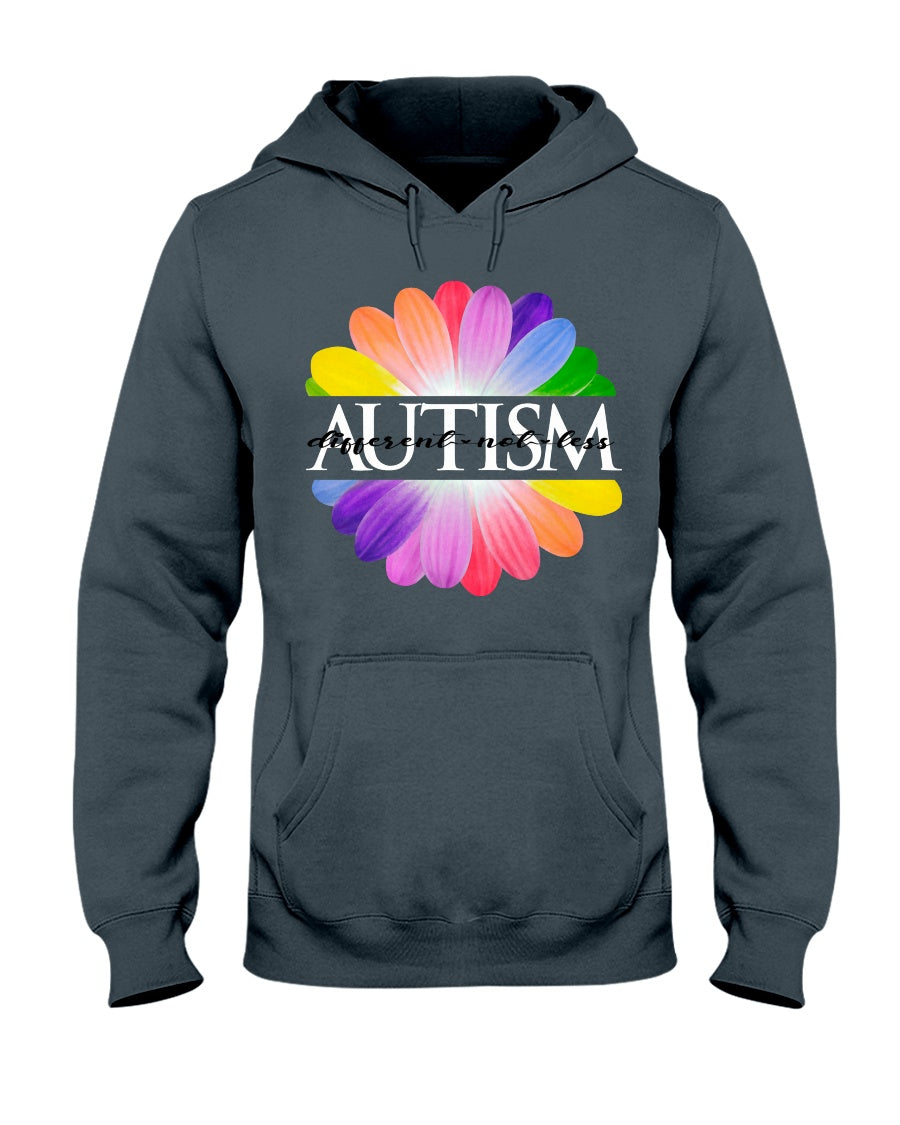 Autism Different Not Less - Autism Awareness T-shirt and Hoodie 0520