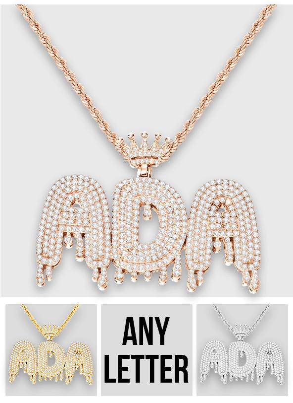 Bling Bling - Personalized Bling Name Pendant