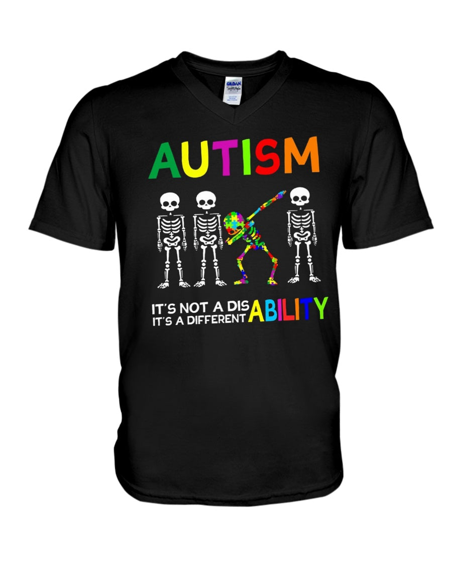 Autism It's A Different Ability - Autism Awareness T-shirt and Hoodie 0921