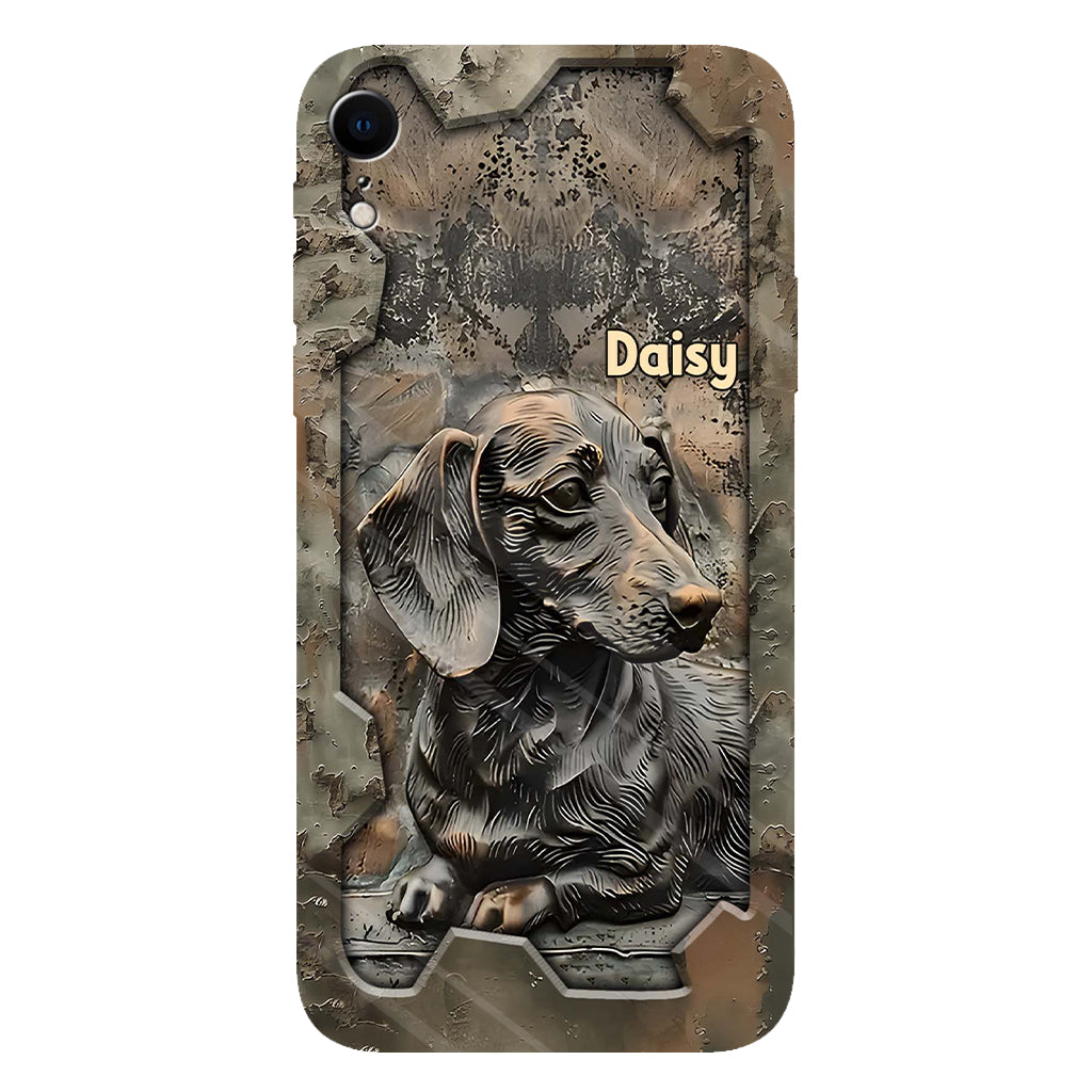 Life Is Better With My Dachshund - Personalized Dog Full Print Phone Case