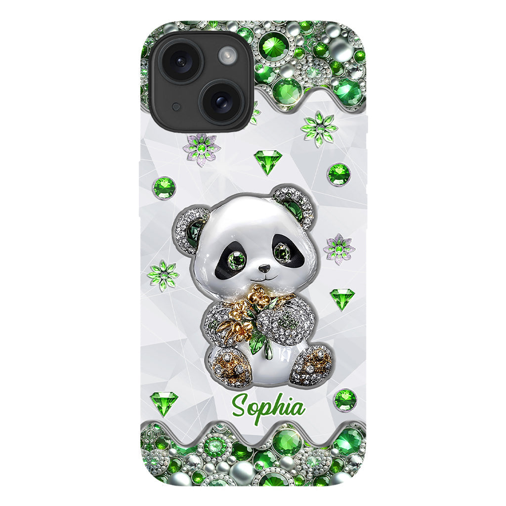 Just A Girl Who Loves Pandas - Personalized Panda Lover Full Print Phone Case