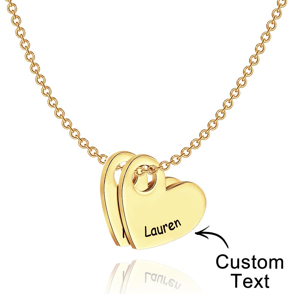 Any Name - Personalized Name Heart Necklace