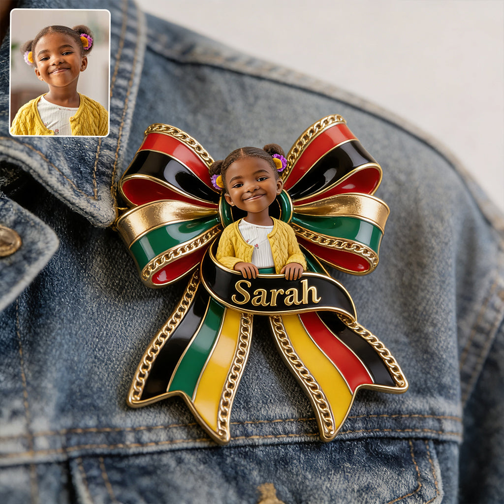 Celebrating Freedom 1865 - Personalized Juneteenth 3D Embossed Enamel Pin