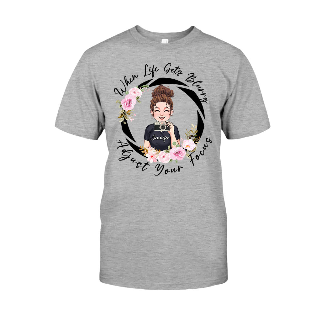 Adjust Your Focus - Personalized Photography T-shirt and Hoodie