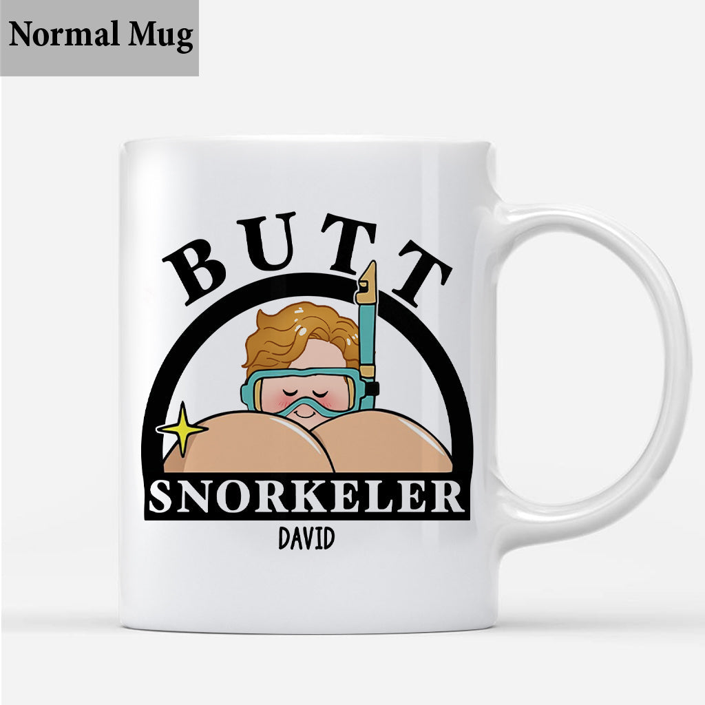 Funny Snorkeler - Personalized Scuba Diving Mug