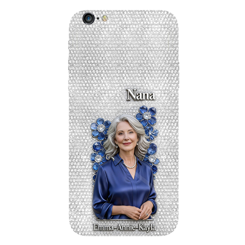 Forever Loved Grandma Diamond - Perfect Mother's Day Gift - Personalized Grandma Full Print Phone Case