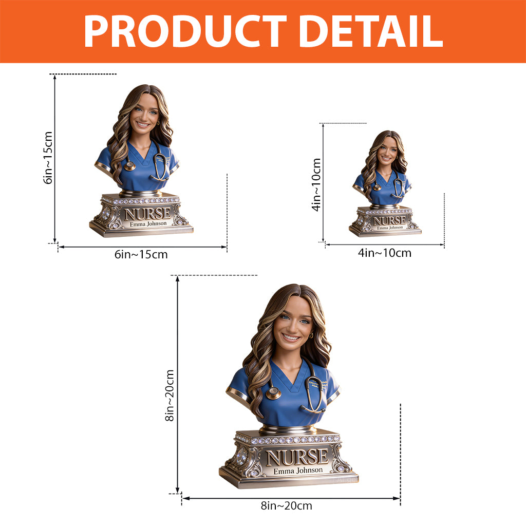Custom Any Photo - Personalized Nurse Custom Shaped Acrylic Plaque