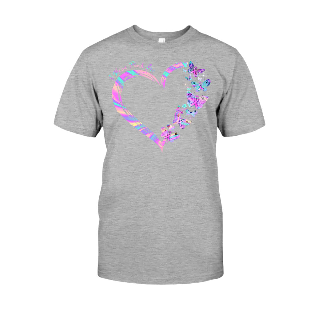 I Wear Pink - Breast Cancer Awareness Personalized T-shirt And Hoodie