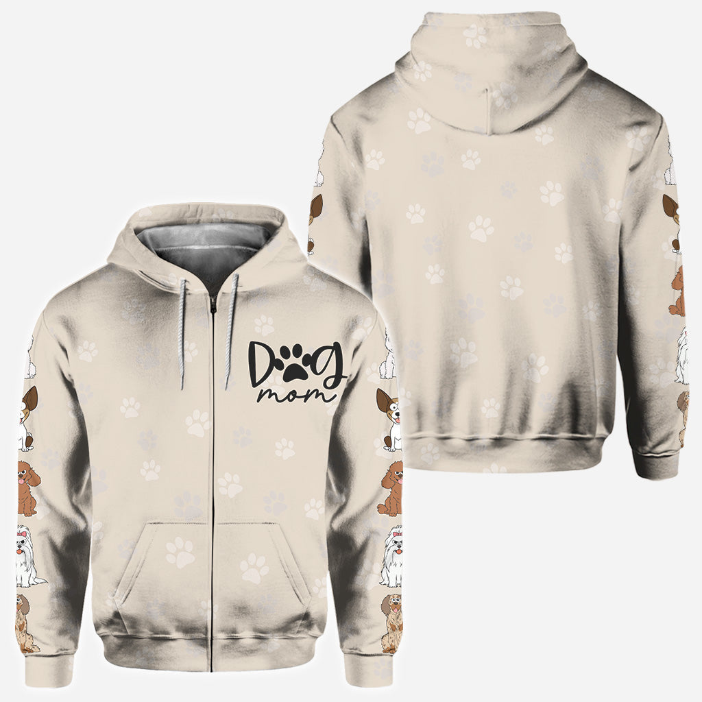 Dog Mom/ Cat Mom/ Fur Mom / Dog Dad/ Cat Dad... - Personalized Dog All Over Shirt