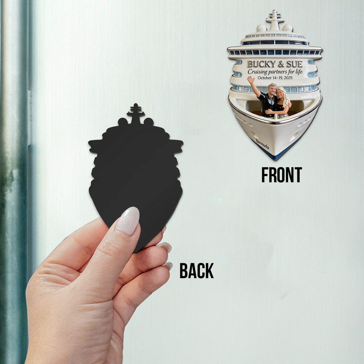 Cruise Memory - Personalized Cruising Magnet