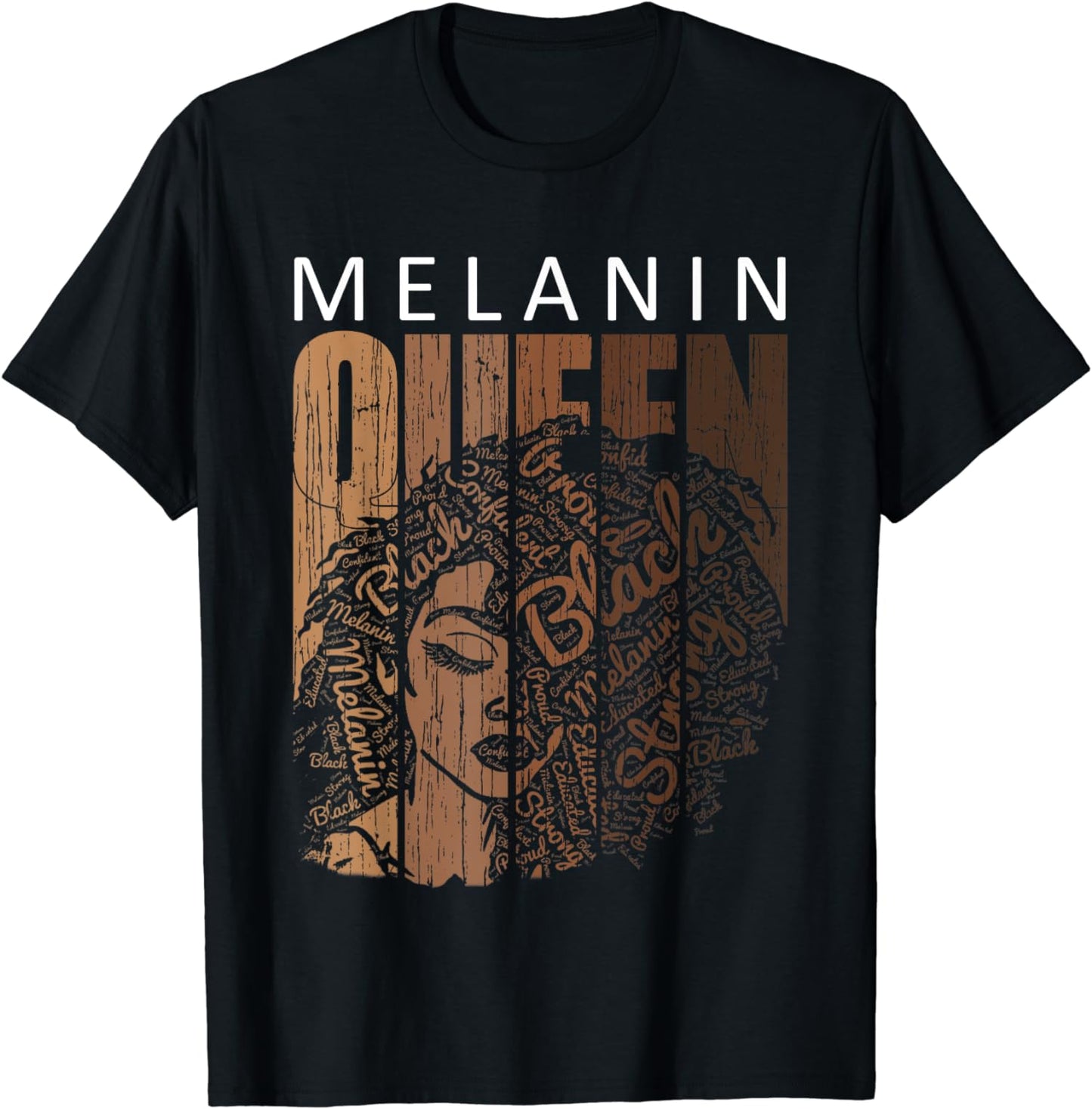 Melanin Queen African American T-shirt & Hoodie 0224