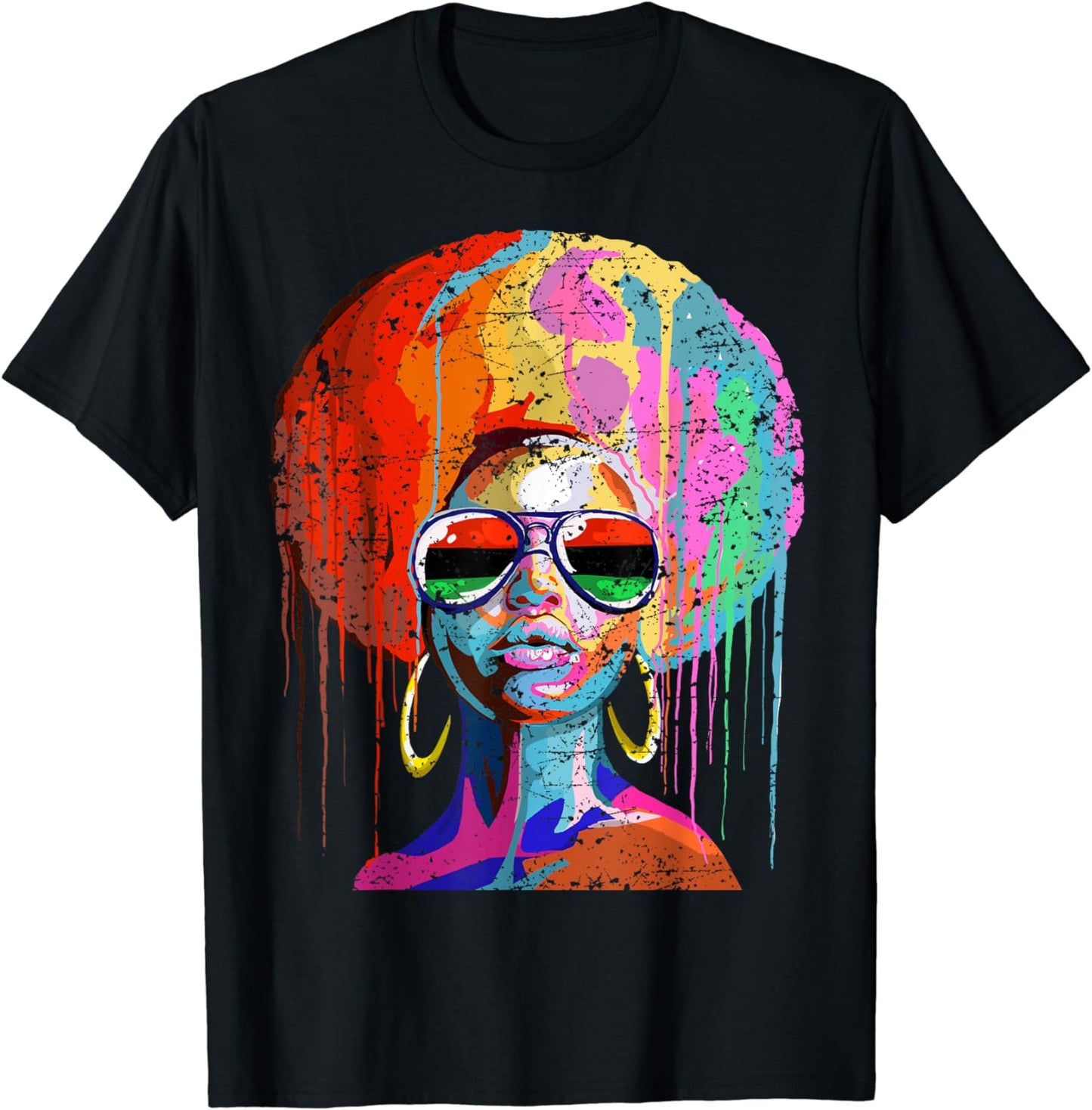 Proud Queen African American T-shirt & Hoodie 0224