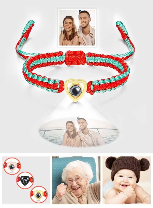 Personalized Weave Heart-shaped Photo