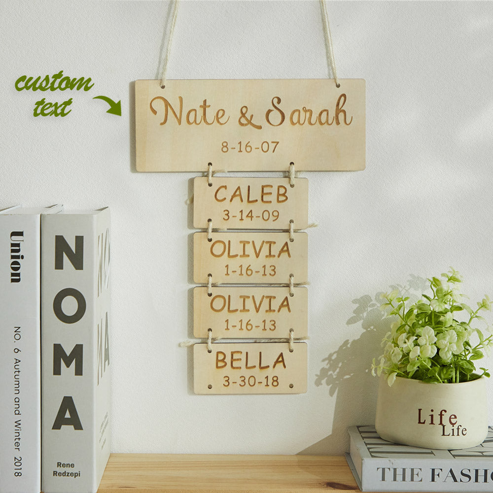 This Is Us - Personalized Family Family Name Signs