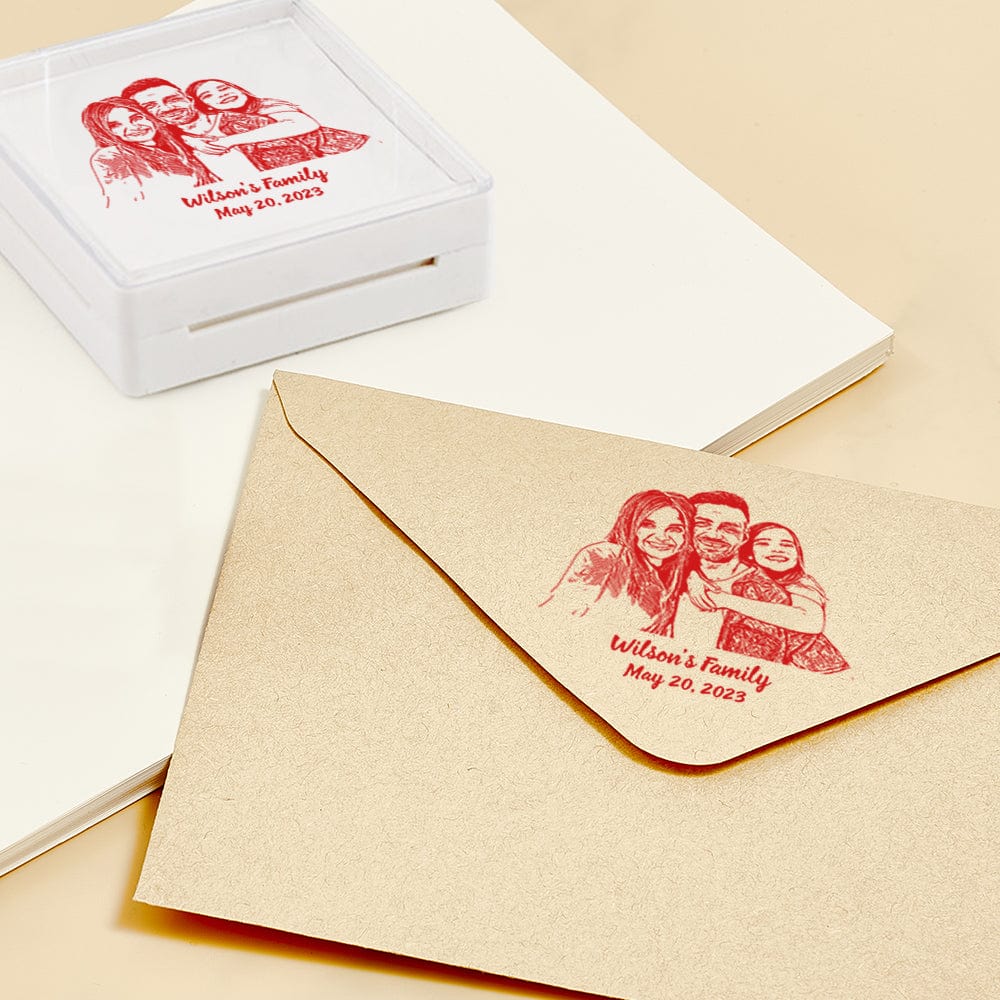 You & Me We Got This - Personalized Couple Photo Stamp