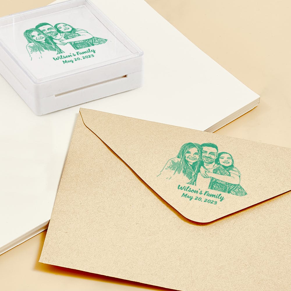 You & Me We Got This - Personalized Couple Photo Stamp
