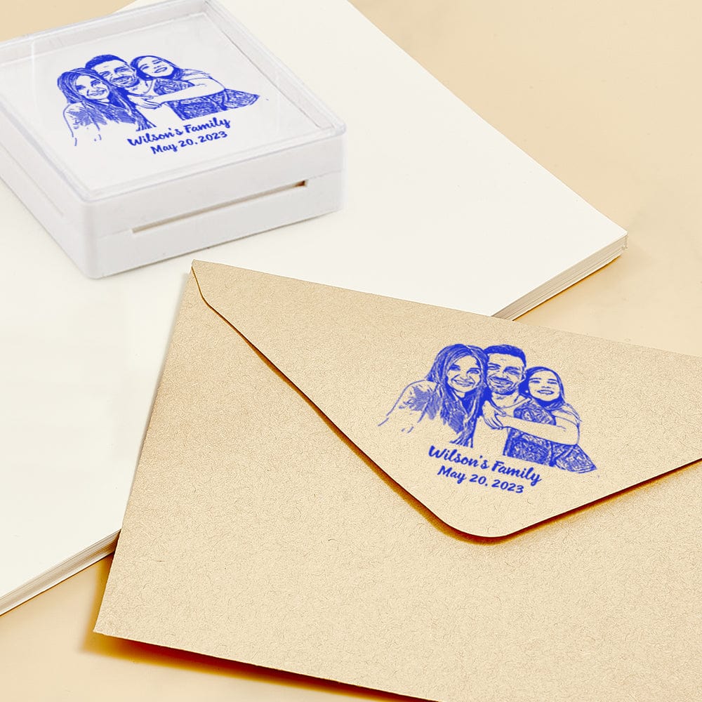 You & Me We Got This - Personalized Couple Photo Stamp
