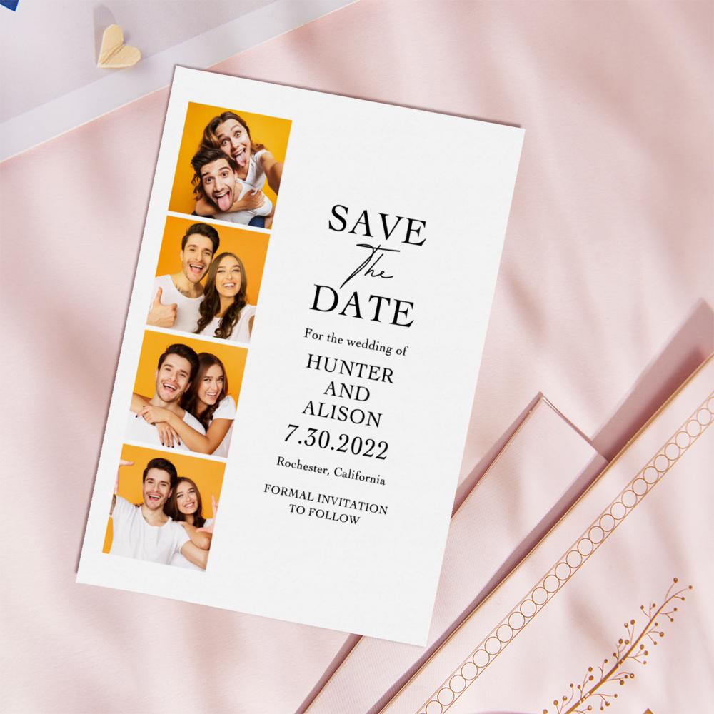 Save The Date - Personalized Husband And Wife Save the Date Cards