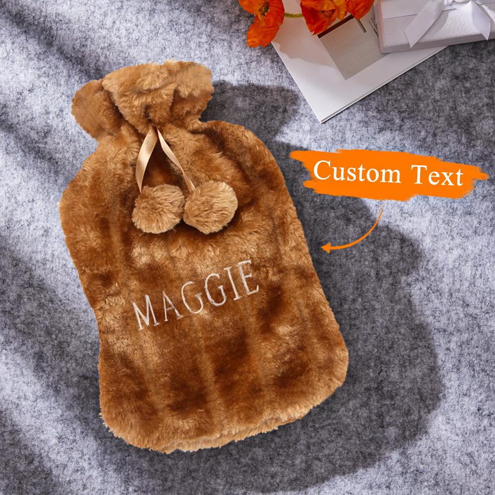 Name Embroidery - Personalized Hot Water Bags