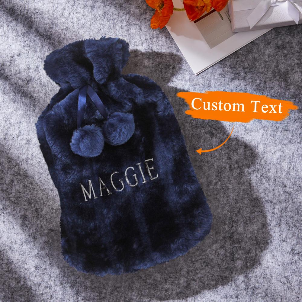 Name Embroidery - Personalized Hot Water Bags