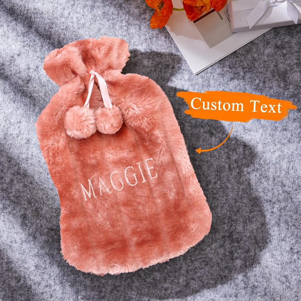 Name Embroidery - Personalized Hot Water Bags