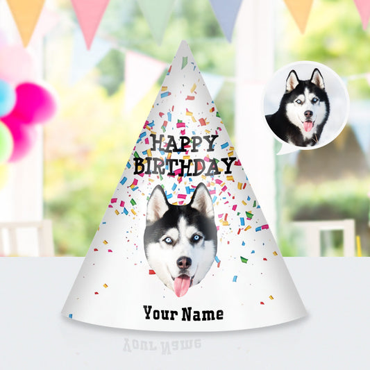 Personalized Face Birthday Party Hats