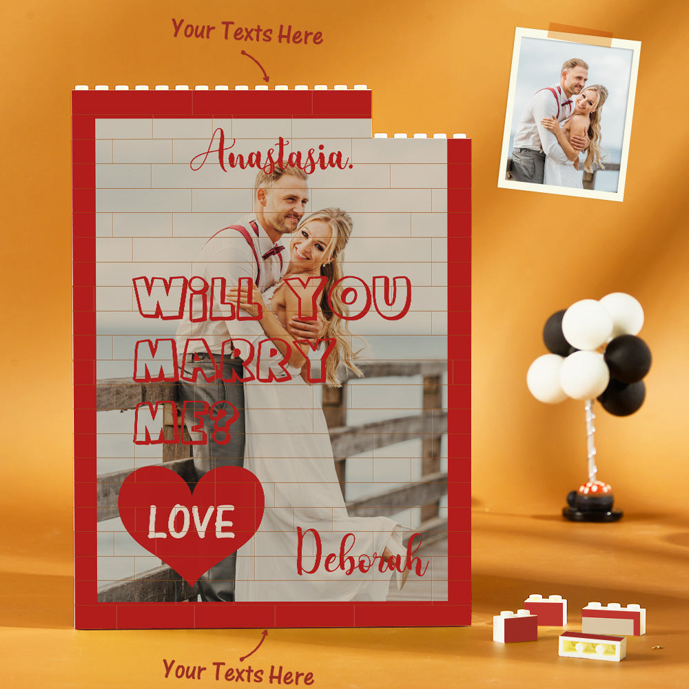 Will You Marry Me - Personalized Couple Photo Puzzle