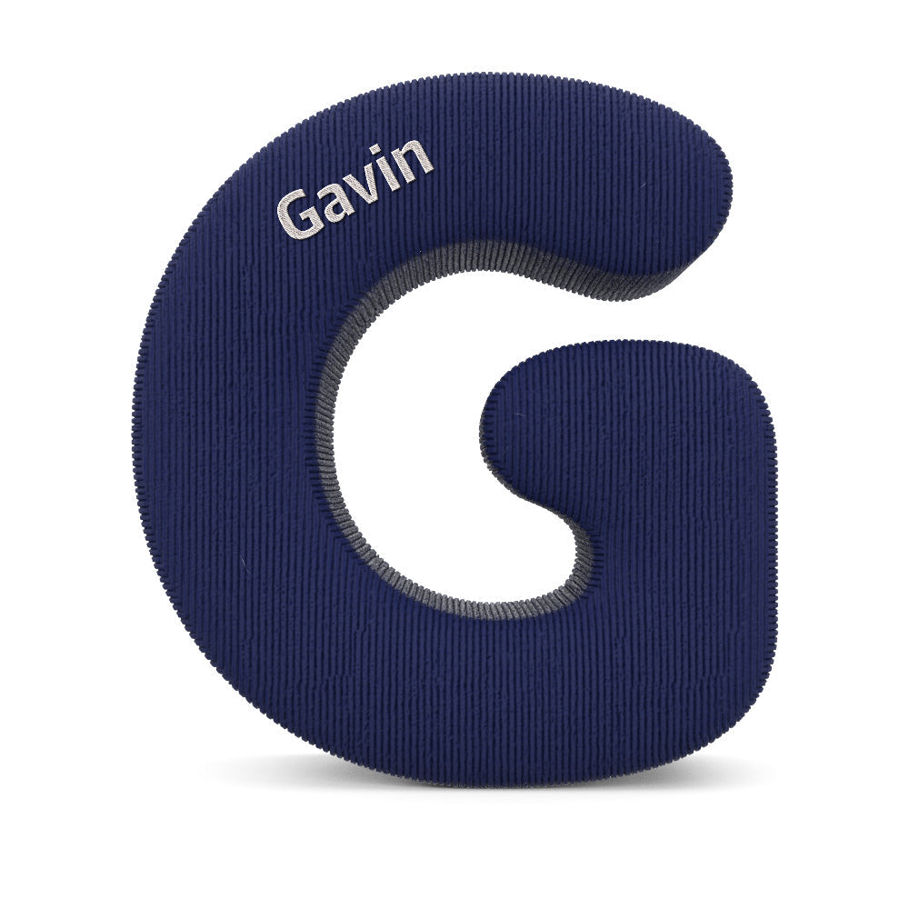 Name Letter - Personalized Letter Pillow
