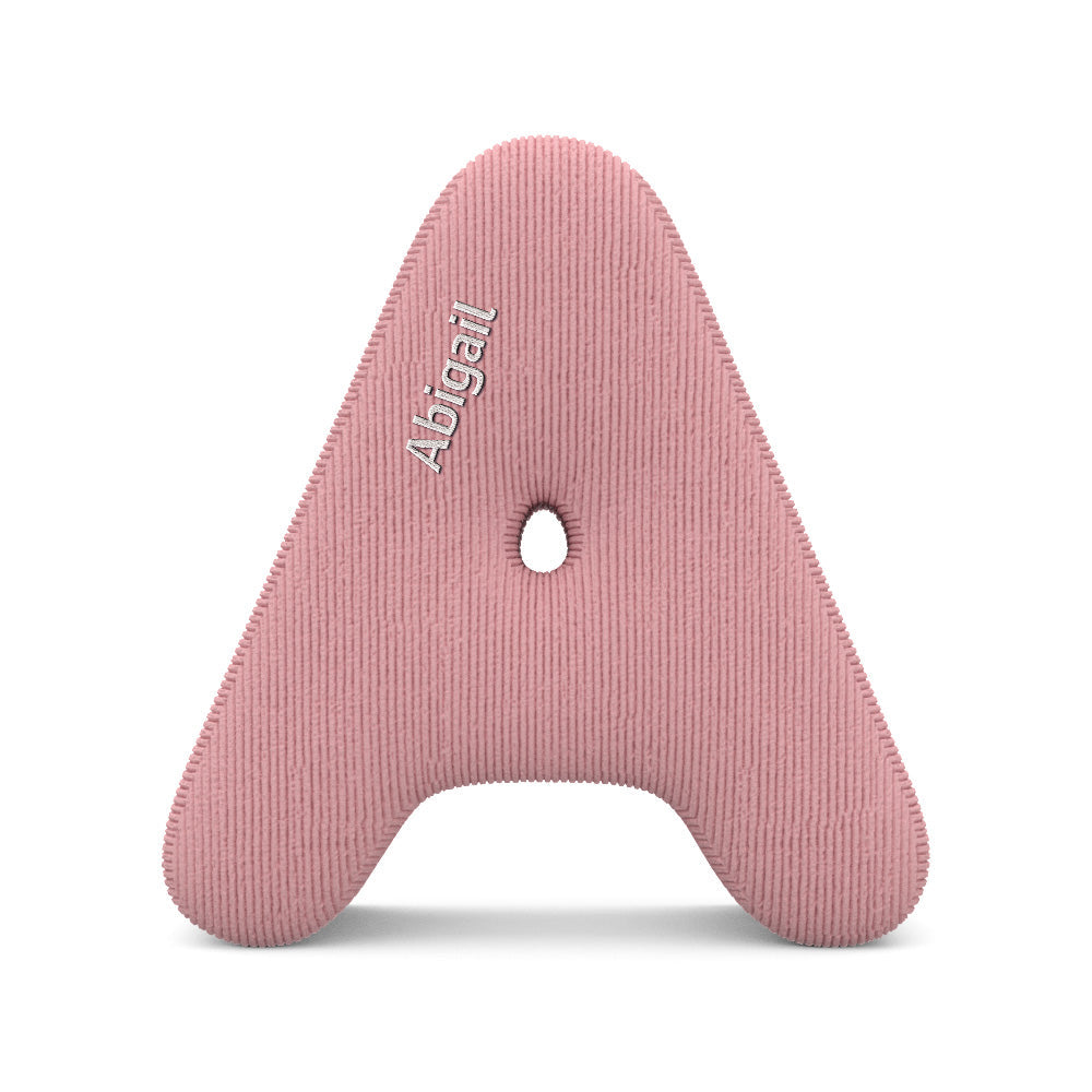 Name Letter - Personalized Letter Pillow