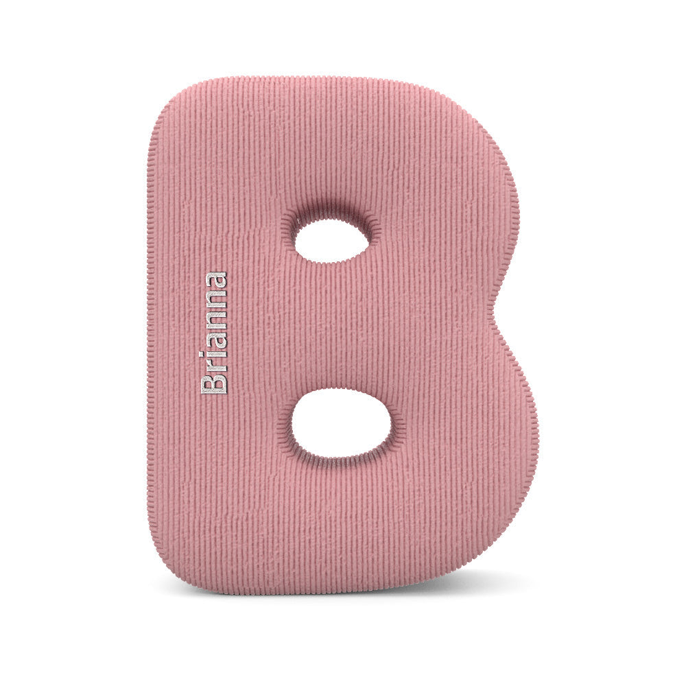 Name Letter - Personalized Letter Pillow