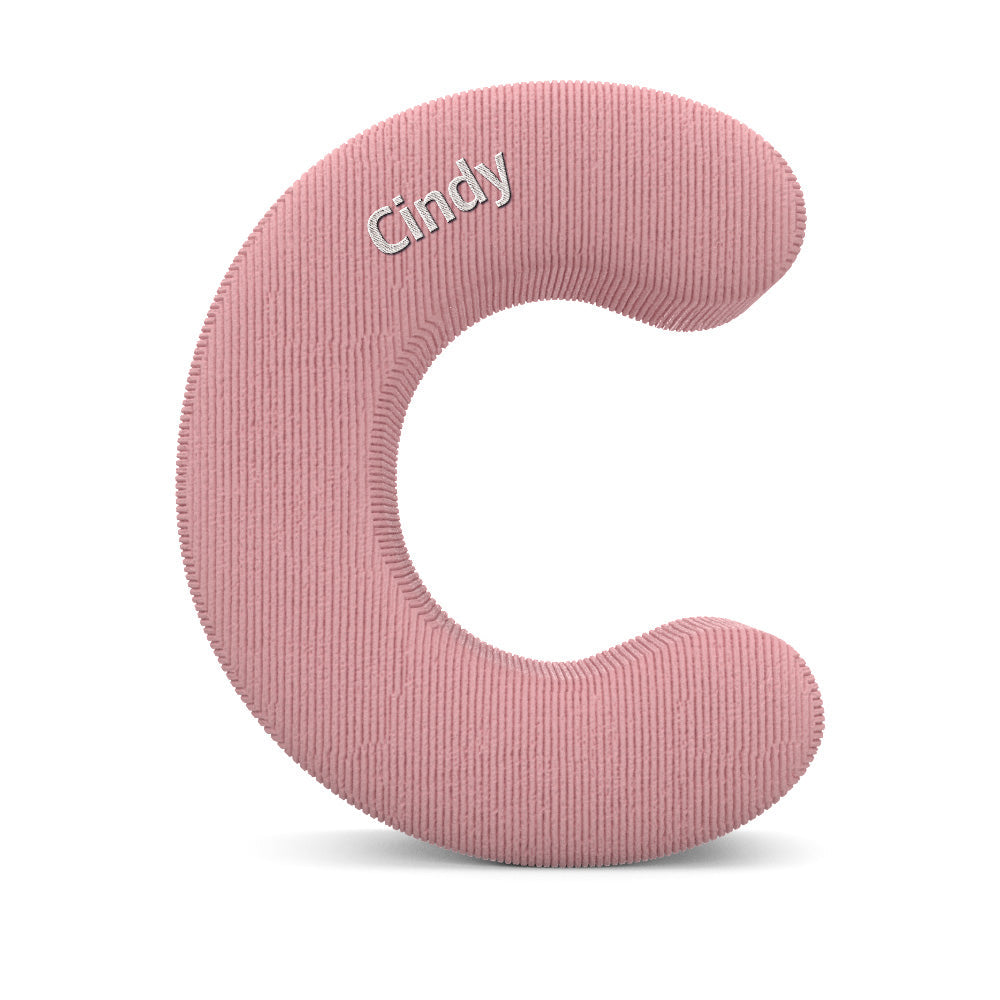 Name Letter - Personalized Letter Pillow