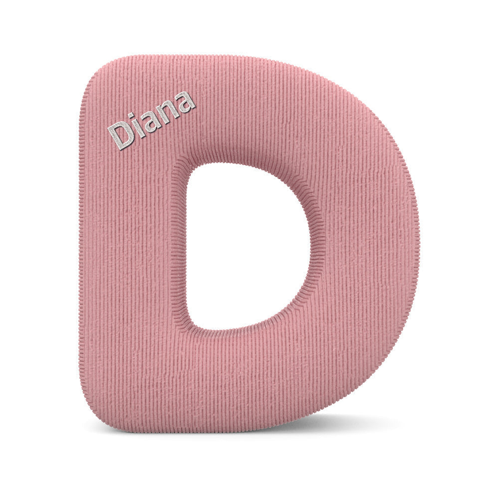 Name Letter - Personalized Letter Pillow