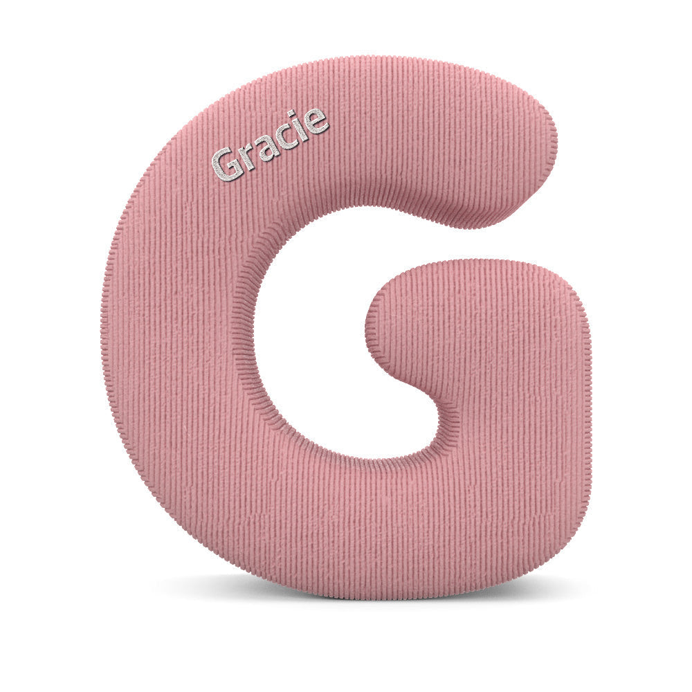 Name Letter - Personalized Letter Pillow