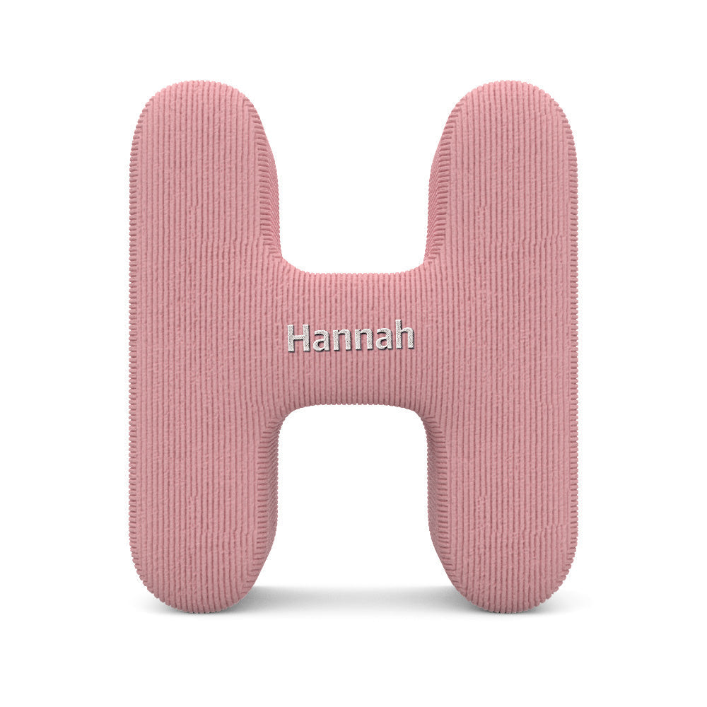 Name Letter - Personalized Letter Pillow