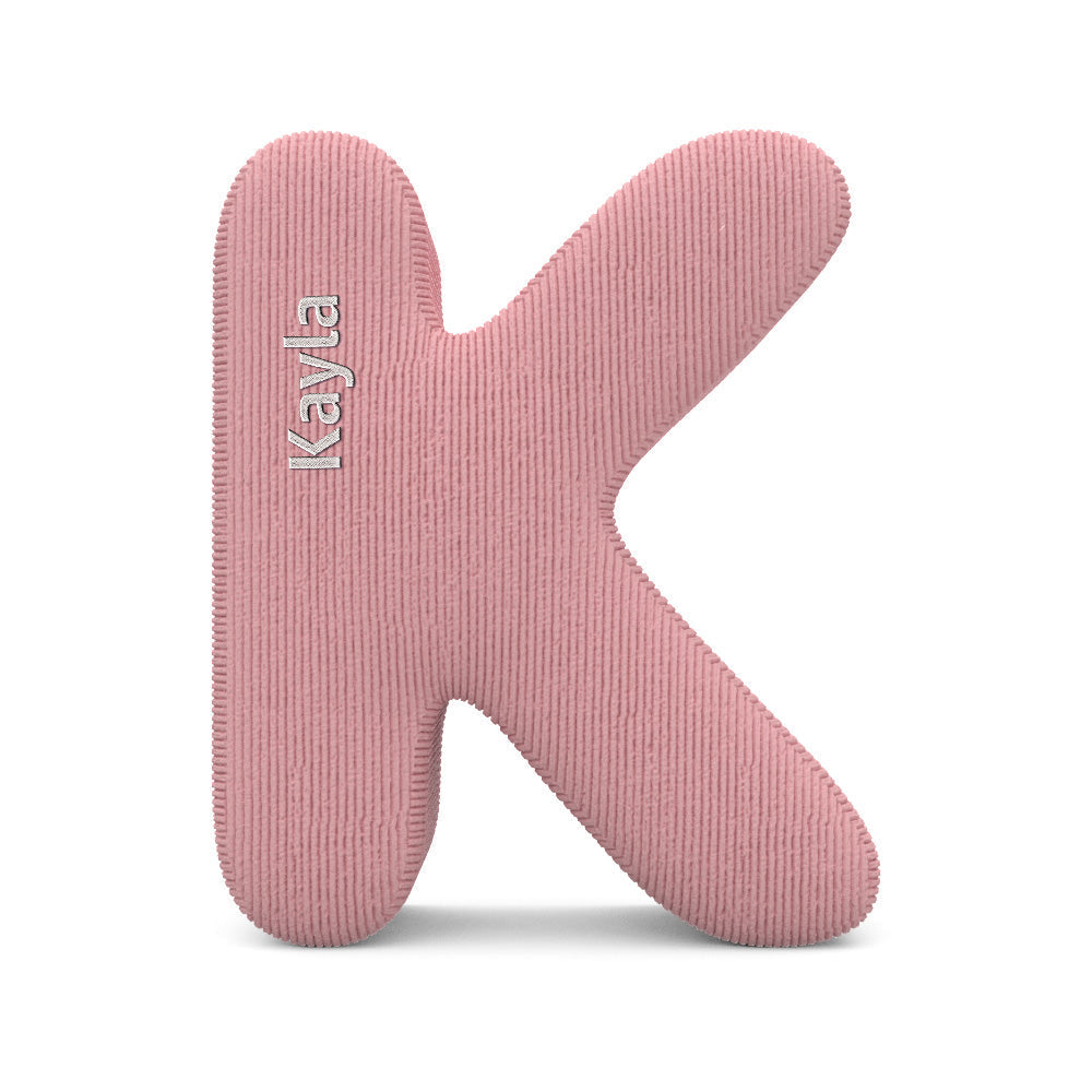 Name Letter - Personalized Letter Pillow