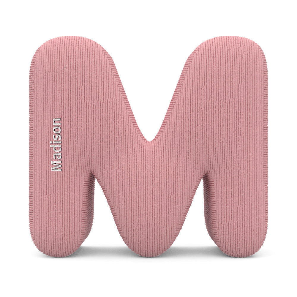 Name Letter - Personalized Letter Pillow