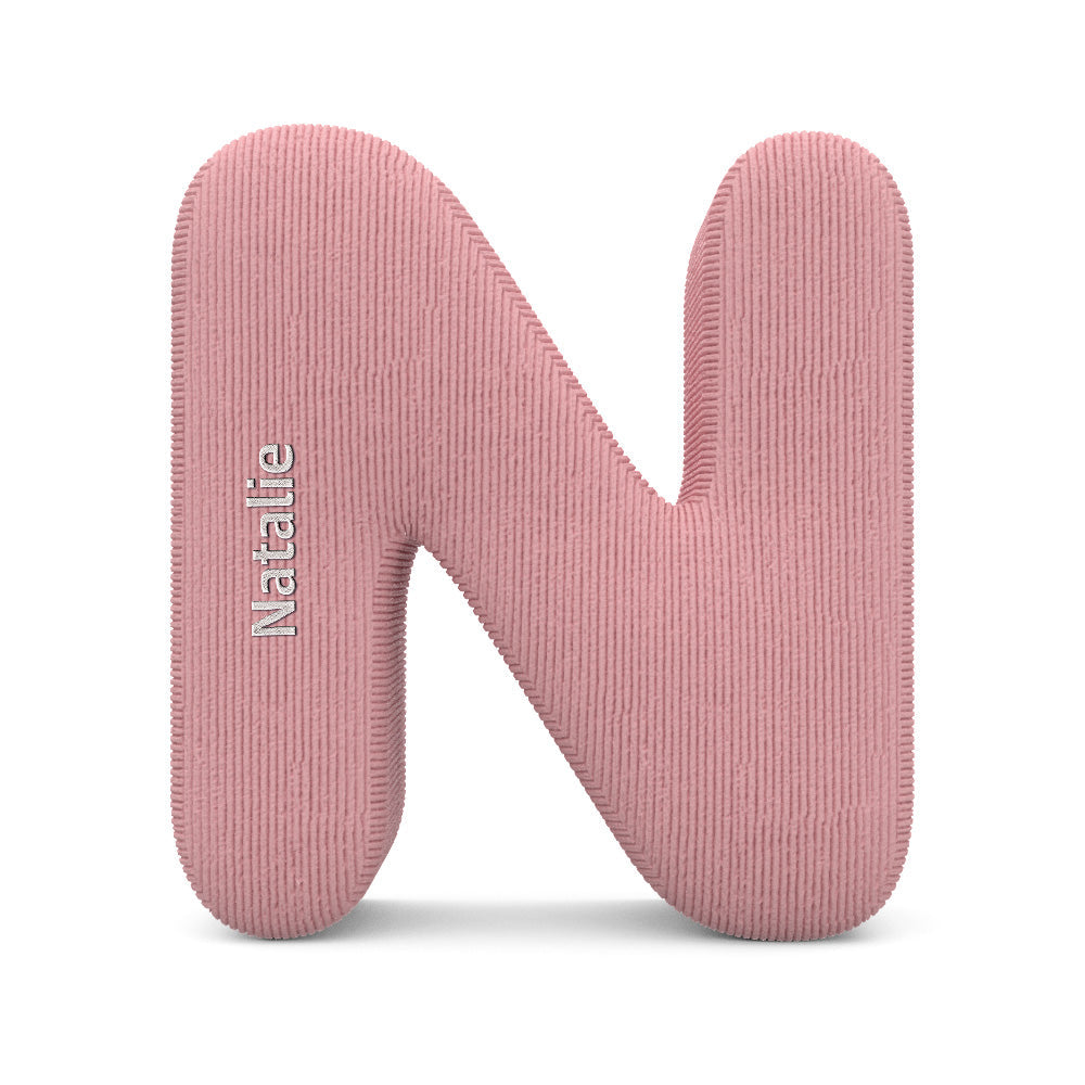 Name Letter - Personalized Letter Pillow