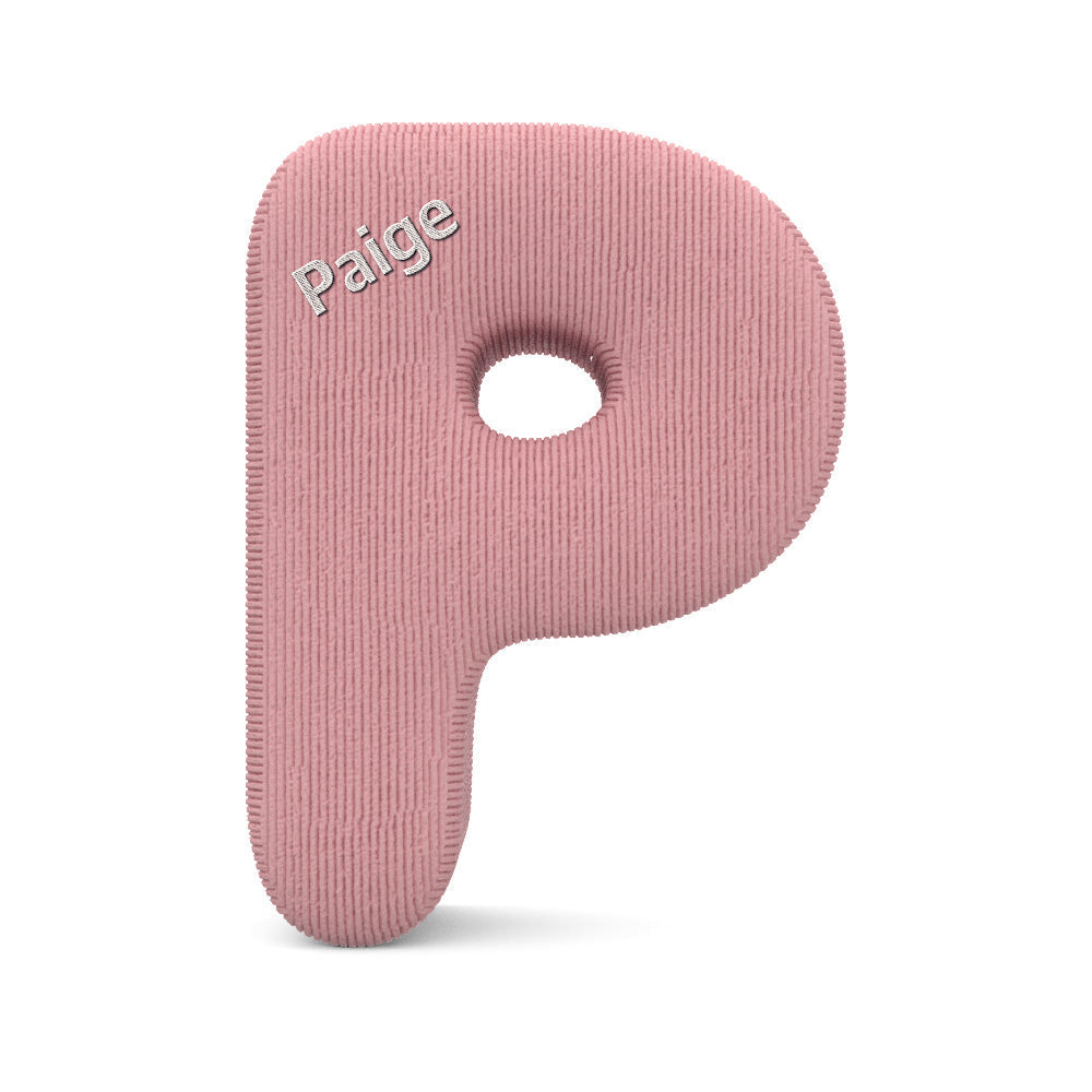 Name Letter - Personalized Letter Pillow