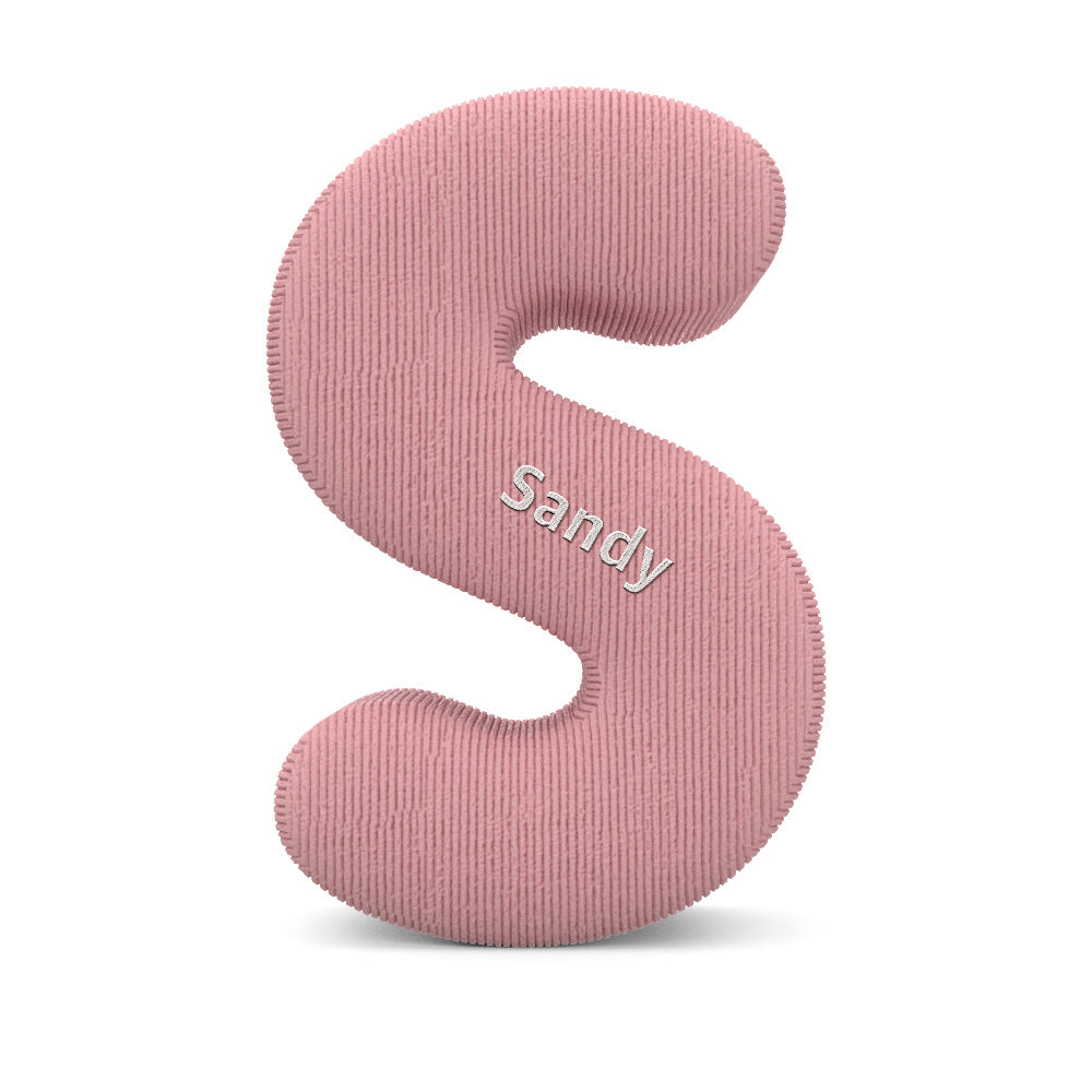 Name Letter - Personalized Letter Pillow