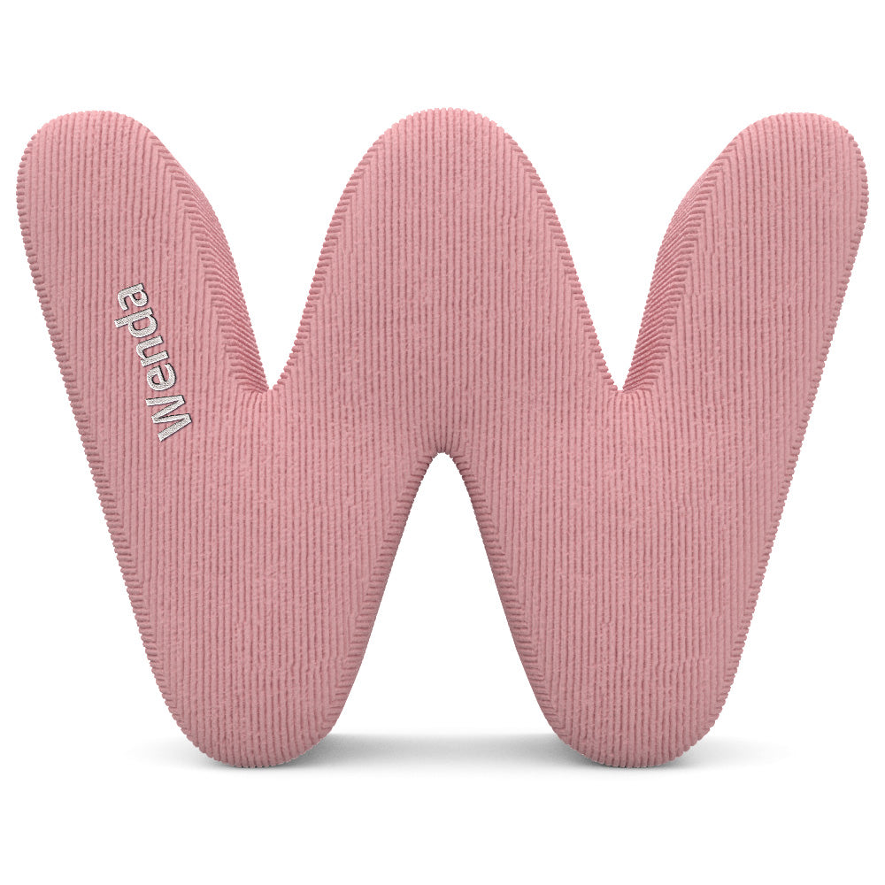 Name Letter - Personalized Letter Pillow