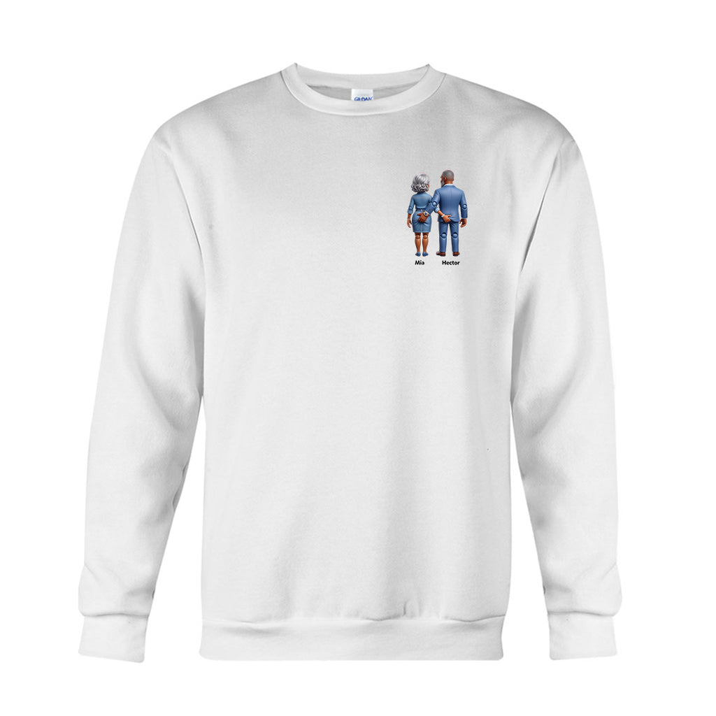 Annoying Each Other - Personalized Couple T-shirt And Hoodie