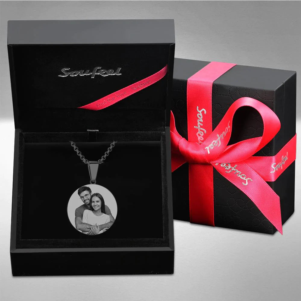 Personalized Black Filter Romantic Photo Calendar Charm
