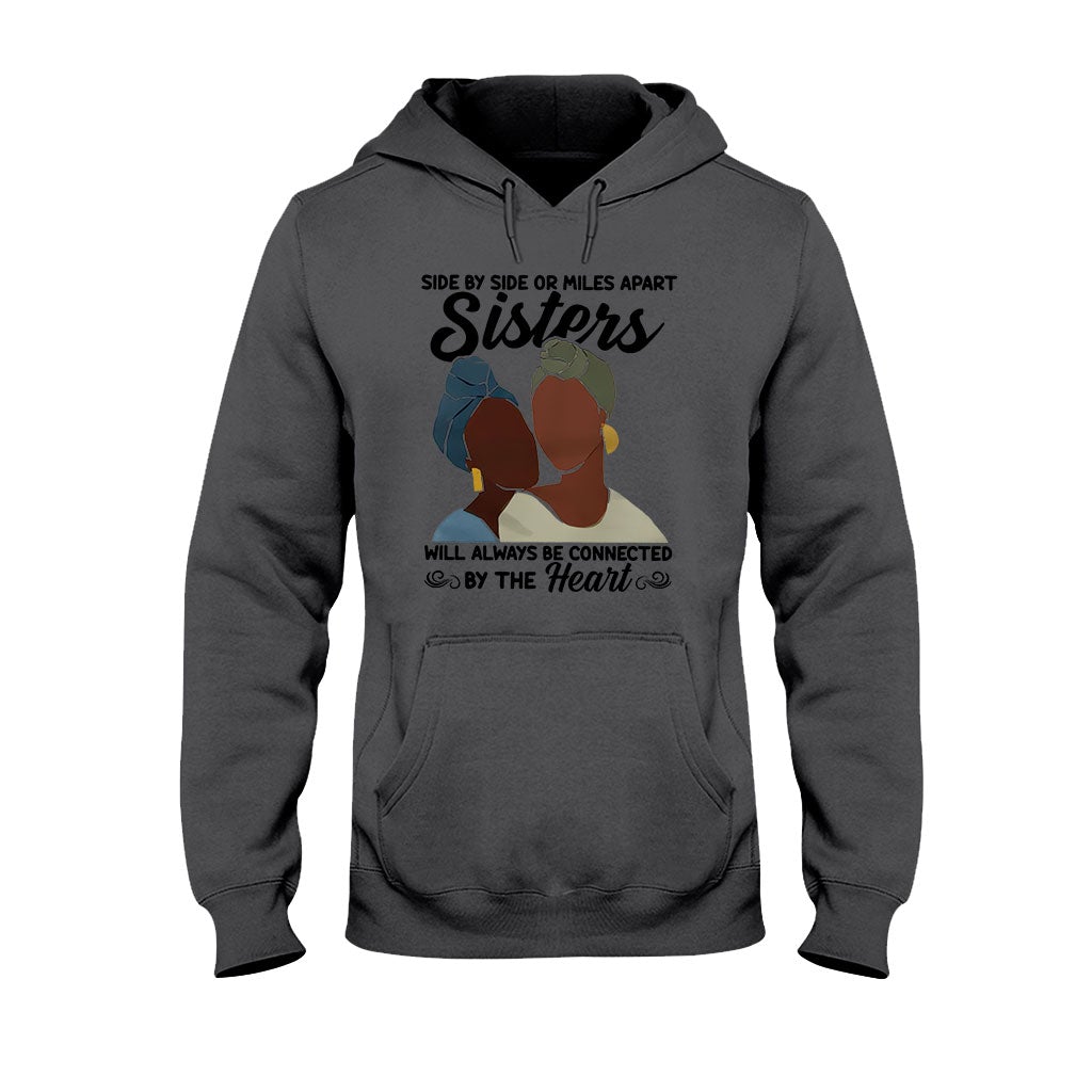 Sisters - Personalized African American T-shirt and Hoodie 1121