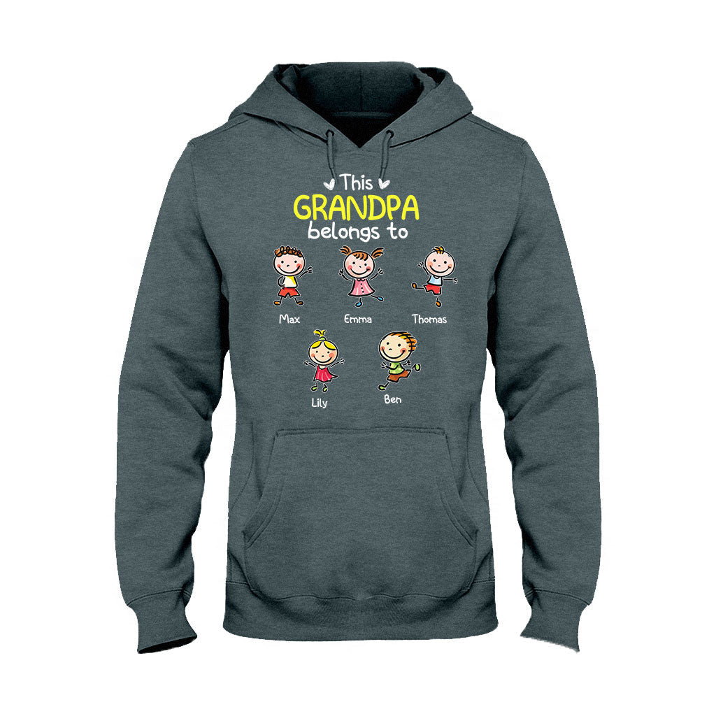 We Love You - Gift for grandma, dad, mom, grandpa - Personalized T-shirt And Hoodie